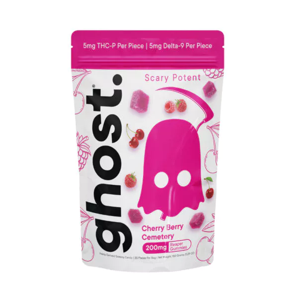 Ghost Reaper Gummies Cherry Berry Cemetery 200mg 20ct