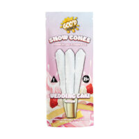Goo'D Extracts Snow Cone THCA Pre Roll Wedding Cake 3ct 3g