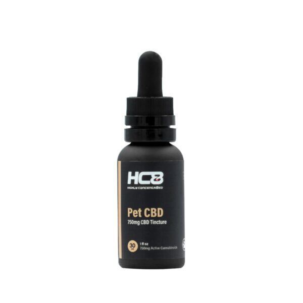 Highly Concentr8ed Full Spectrum CBD Pet Tincture 750mg 30ml