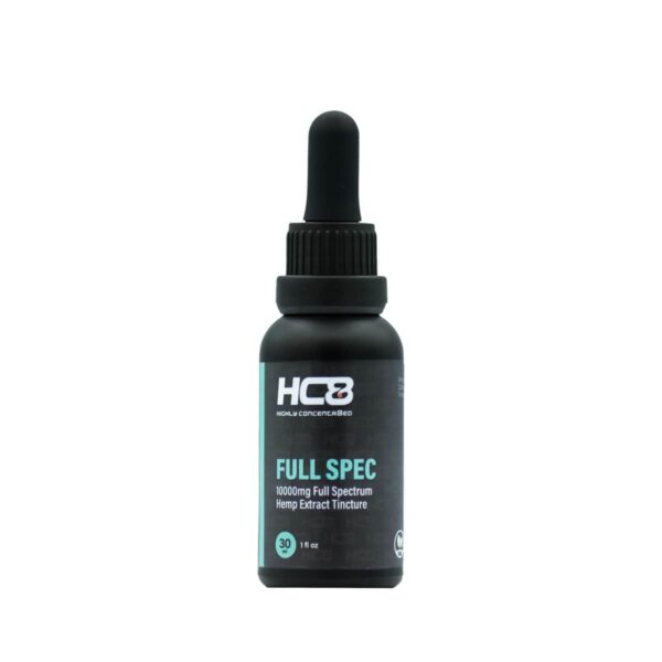 Highly Concentr8ed Full Spectrum CBD Tincture 10000mg 30ml