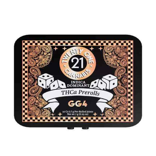 Twenty One Cannabis Pre-Rolls GG4 10ct 7g