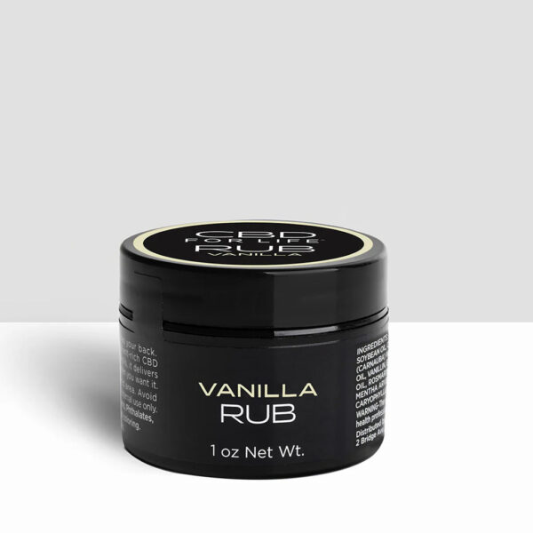 CBD For Life Vanilla Rub