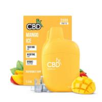 CBDfx Broad Spectrum CBD Disposable Vape Pen Mango Ice 5ml