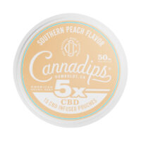 Cannadips 5x CBD Pouches Southern Peach 750mg 15ct