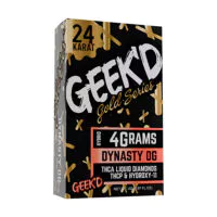 Geek’d 24k Gold Series Disposable 4g - Dynasty OG