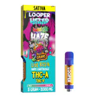 Looper Lifted Series Live Resin Cartridge Amnesia Haze 2g