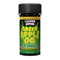 Looper THCA Live Badder Gummies Green Apple OG 10000mg 20ct