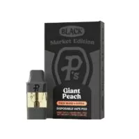 Pushin P’s Black Market Edition THCH Pod Giant Peach 1g