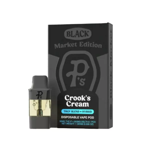 Pushin P’s Black Market Edition THCP Pod Crook's Cream 1g