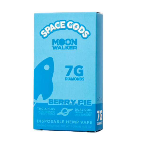 Space Gods Moon Walker Disposable Berry Pie 7g