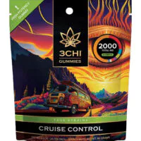 3Chi True Strains High Potency Gummies Cruise Control 2000mg 20ct