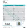 Blue 16 Cannabinoids Certificate of Analysis