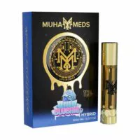 Muha Meds THCA Cartridge Blue Slushie 2g